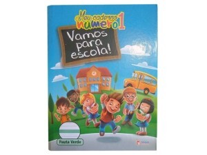 Caderno de Pauta Verde 40 Folhas 70g