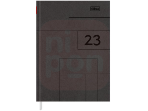 Agenda 2023 Prátika Preta Executiva M6 Tilibra Costurada