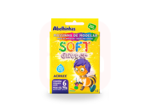 Massa de Modelar 90g Soft Glitter - Acrilex