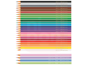 Lápis de Cor 24  + 4  Cores - Faber-Castell